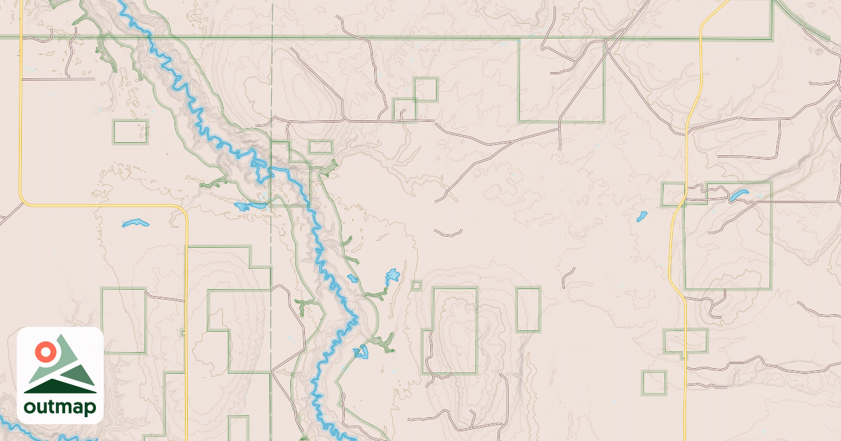 Map of FDR1100