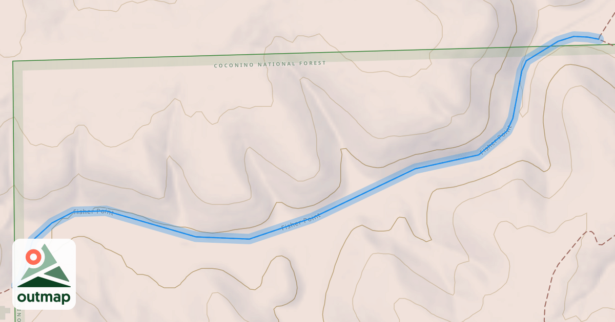 Map of Fisher Point