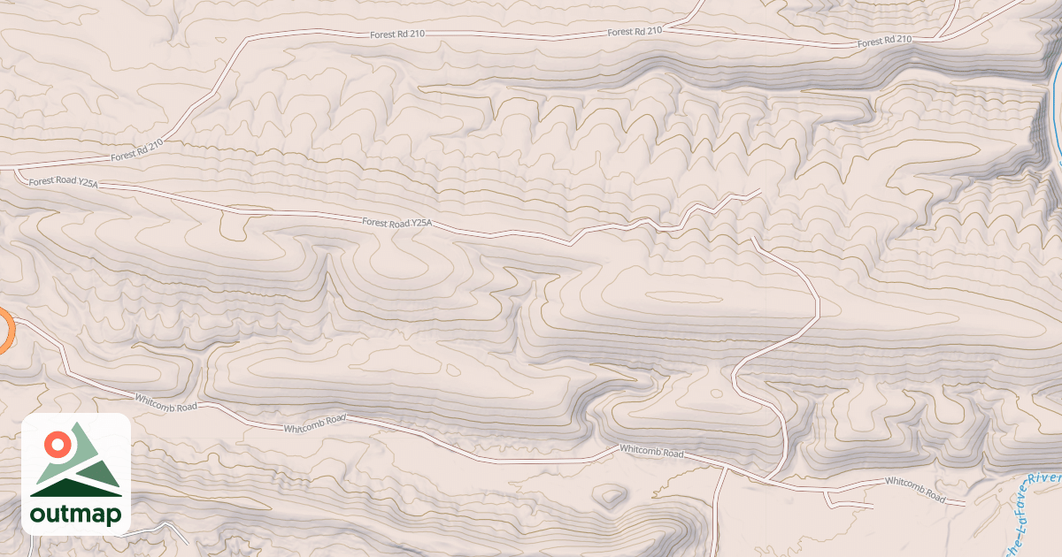 Map of WHITCOMB