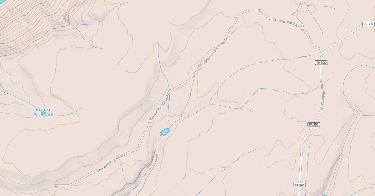 Map preview of GROUSE POINT A