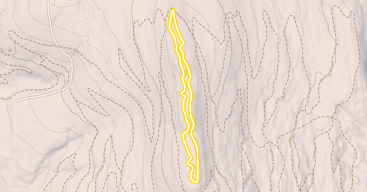 Map preview of Vacationland Trail