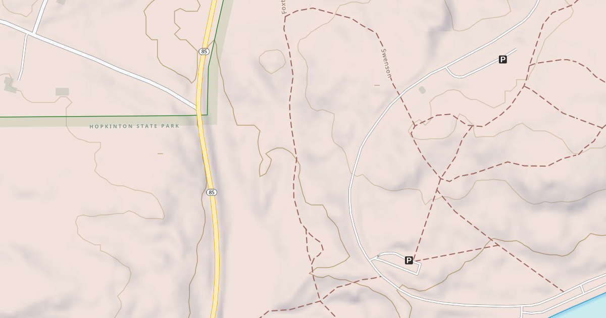 Map preview of Foxtrot Trail