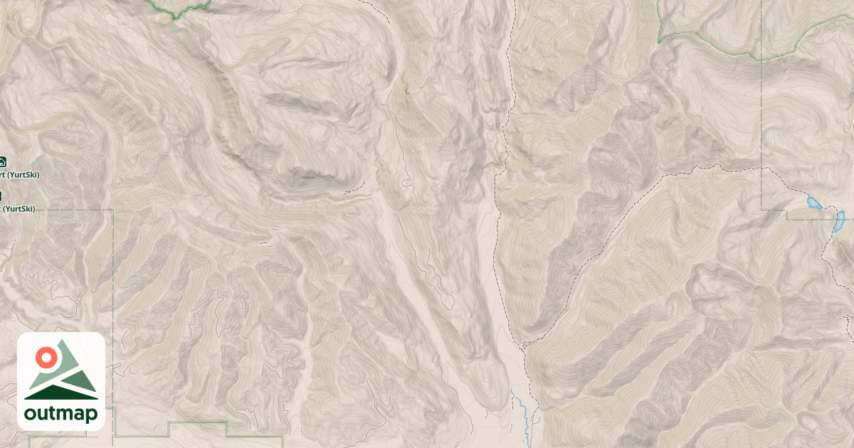Map of Dunham Creek