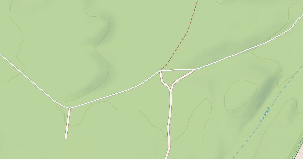 Map preview of B-Inyo Craters From Sawmill Sm