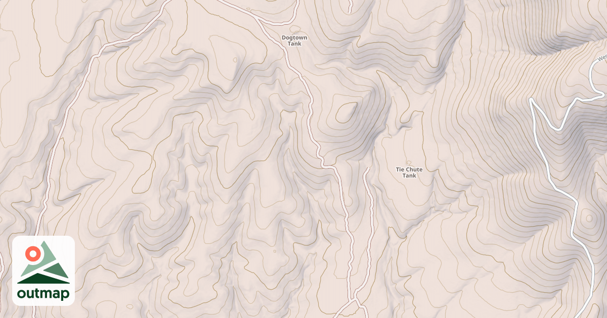 Map of USFS Motor Vehicle Use Map Roads {E7375931-2AB0-4A08-94AA-FBF0EC45C60A}