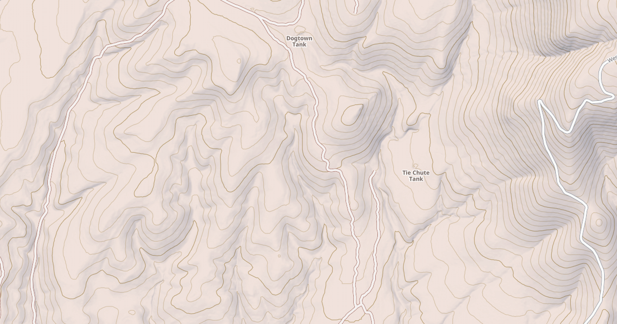 Map preview of USFS Motor Vehicle Use Map Roads {E7375931-2AB0-4A08-94AA-FBF0EC45C60A}