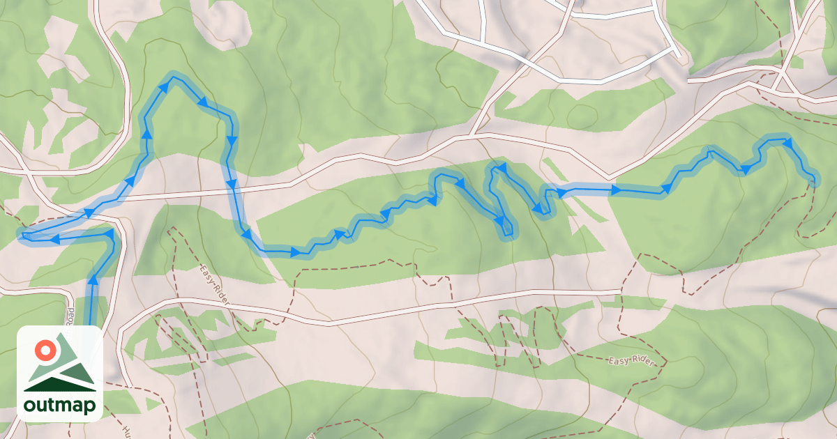 Map of Rabbit Run