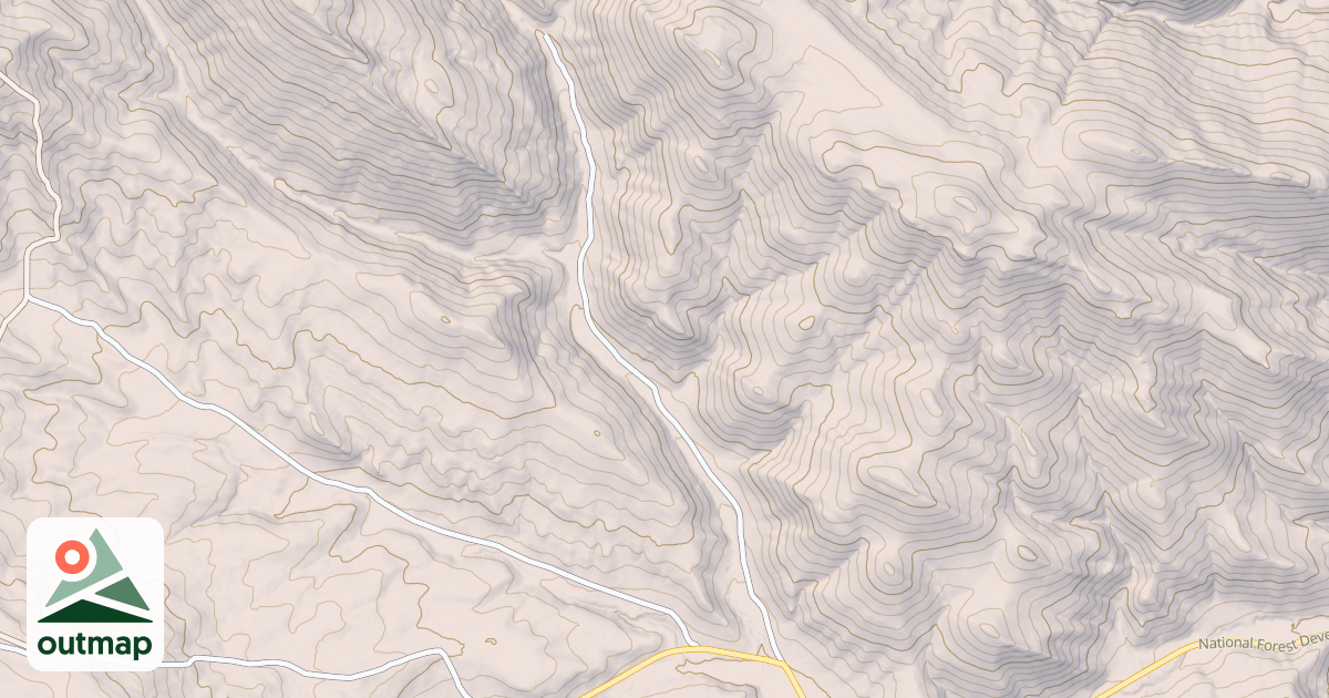 Map of GIBSON CREEK