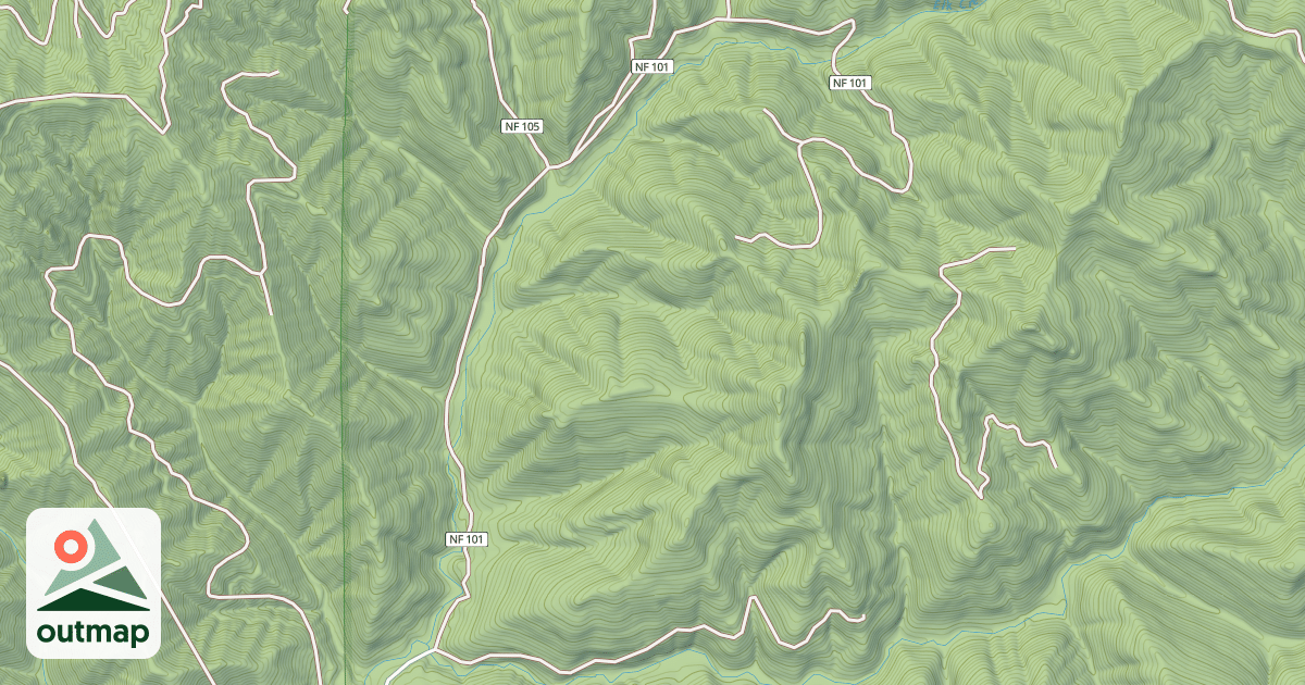 Map of ELK CREEK RD