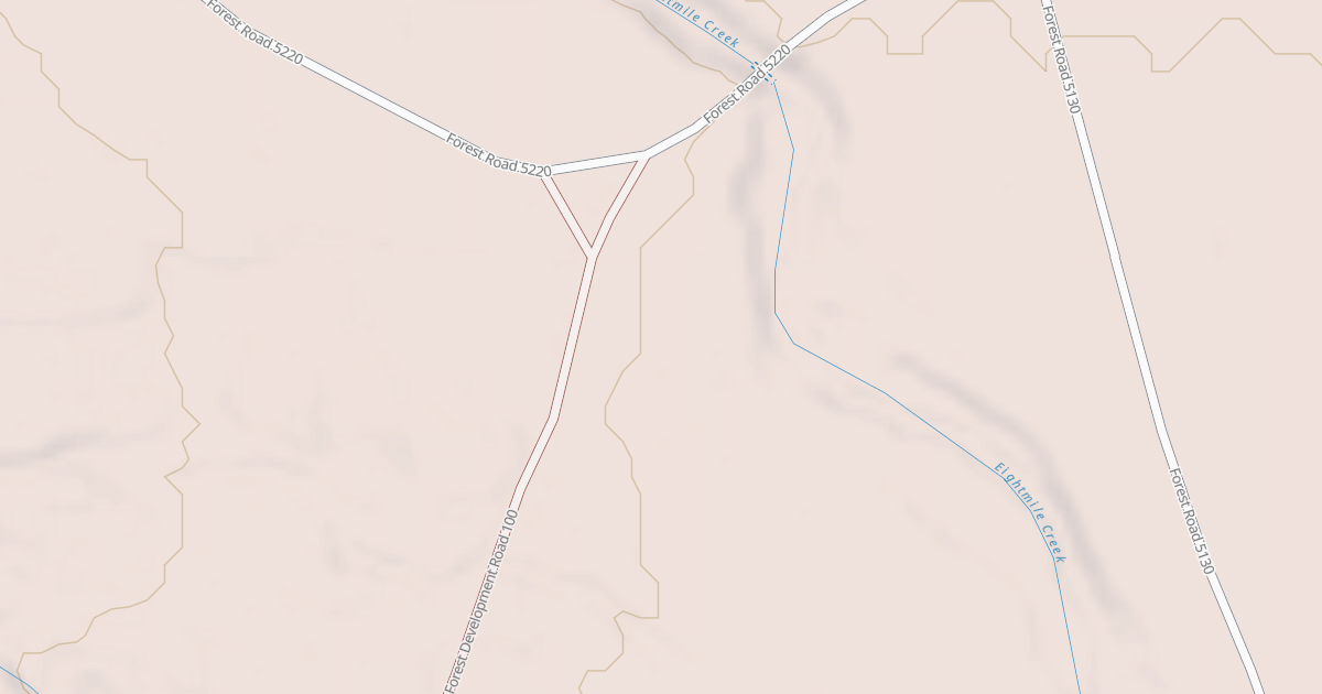 Map preview of DISPERSED RECREATION SITE