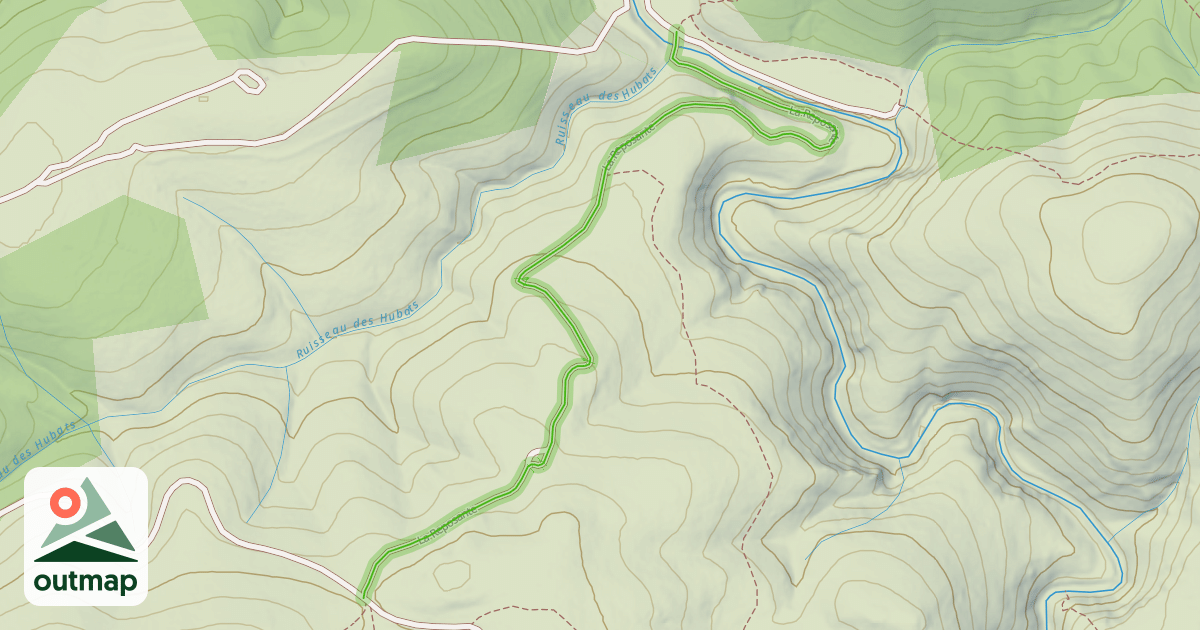 Map of La Reposante