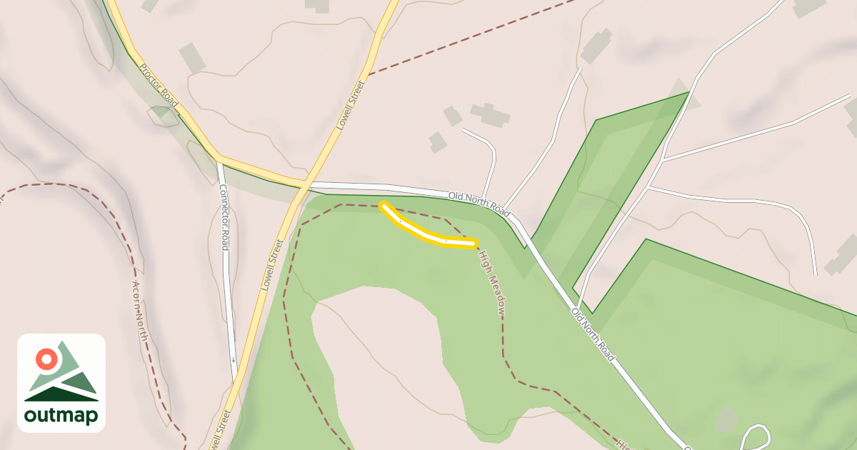 Map of High Meadow