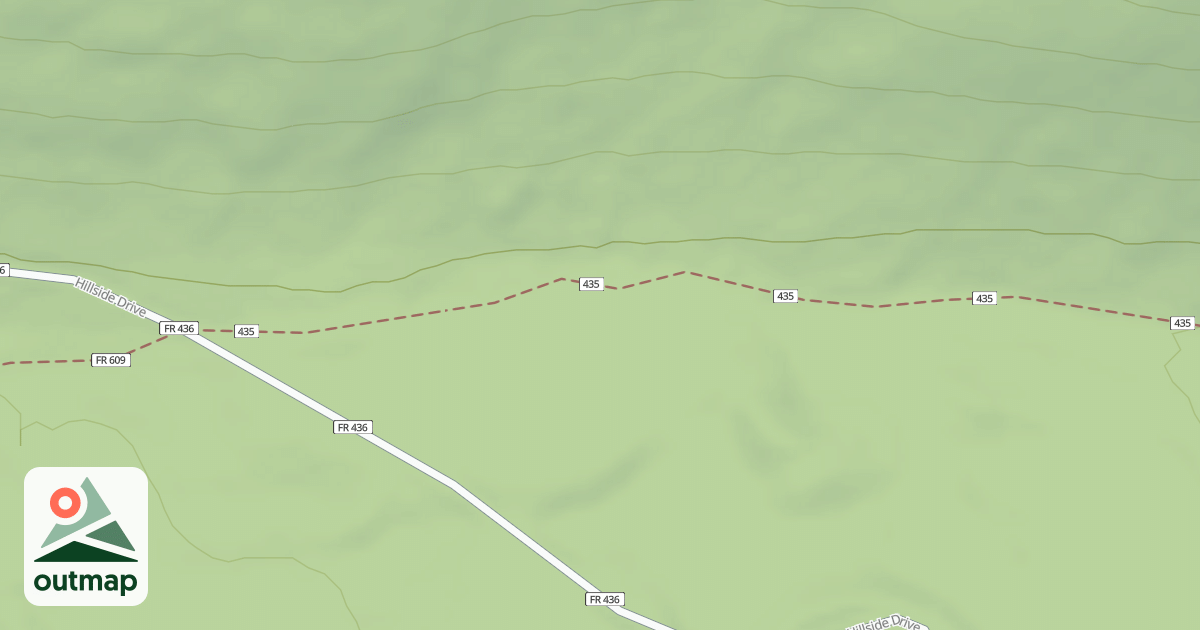 Map of Rough Canyon