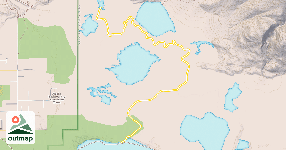 Map of McRoberts Jim Creek
