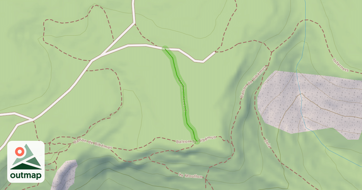 Map of Moulin - Accès 2