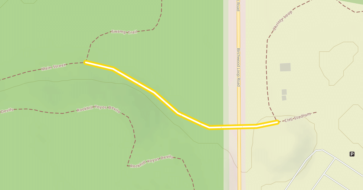 Map preview of Main Street