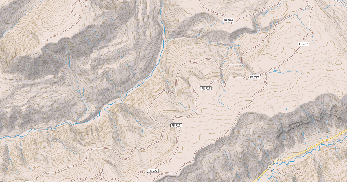 Map preview of Willow Divide Ohv