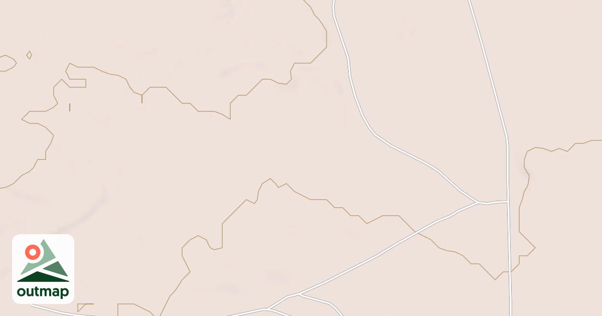 Map of Hackberry Trail System - Avalon Trail