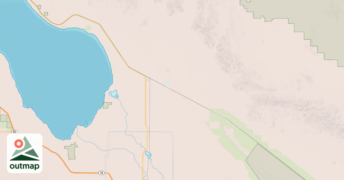 Map of BLM National GTLF Public Motorized Roads 009b9675-a311-48e4-8a88-4975abb48ed8