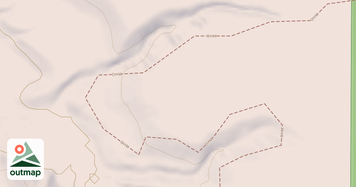 Map of Straight Arrows Trail