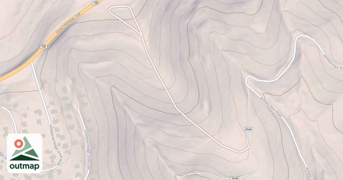 Map of STRAWBERRY OHV ATV