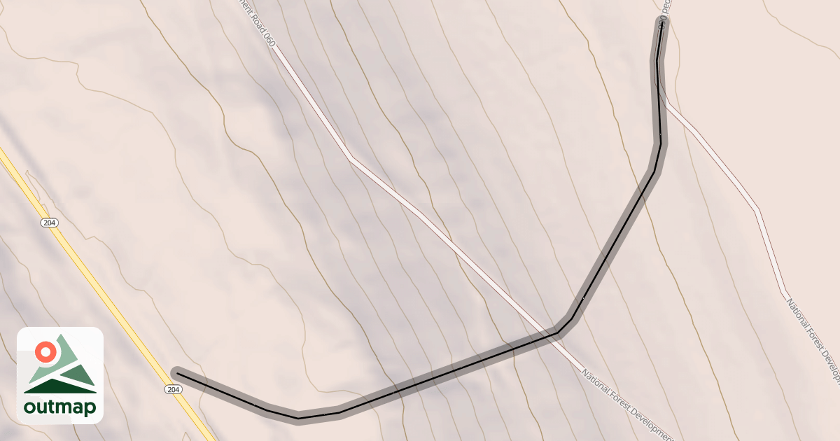 Map of Jump Hill
