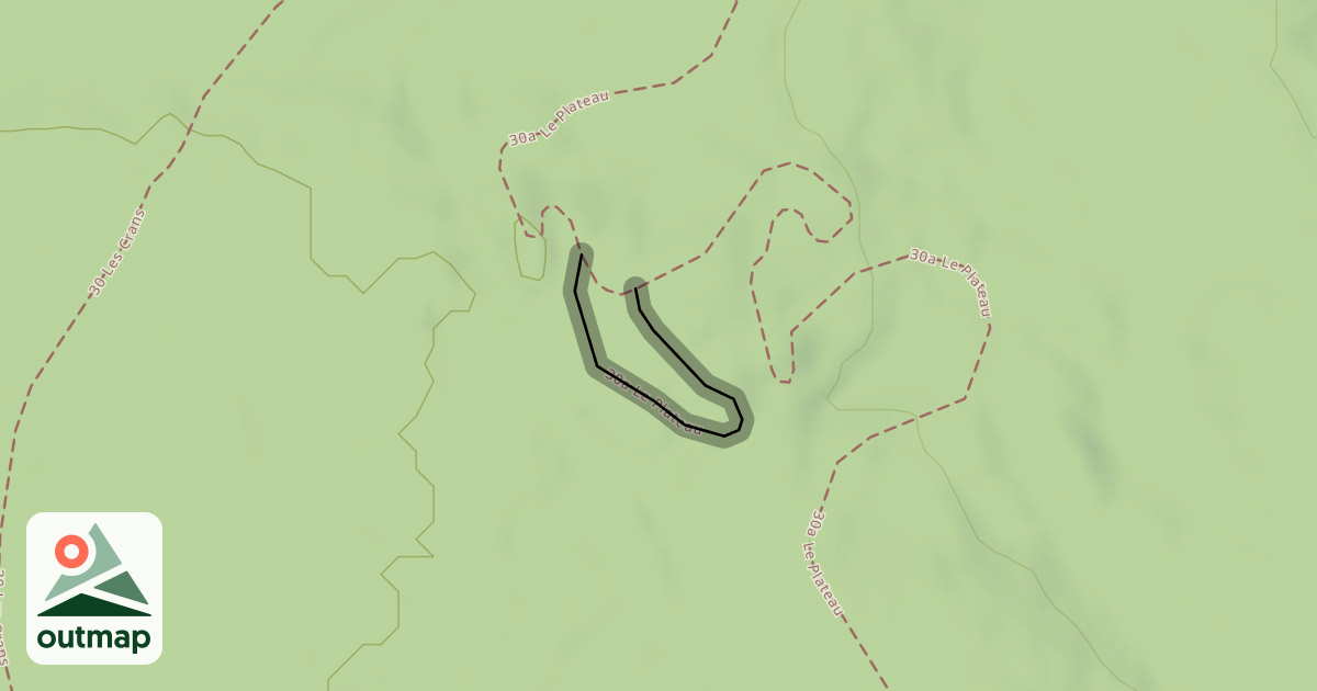 Map of 30a Le Plateau