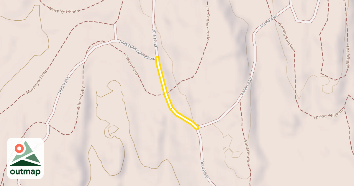 Map of Duck Pond