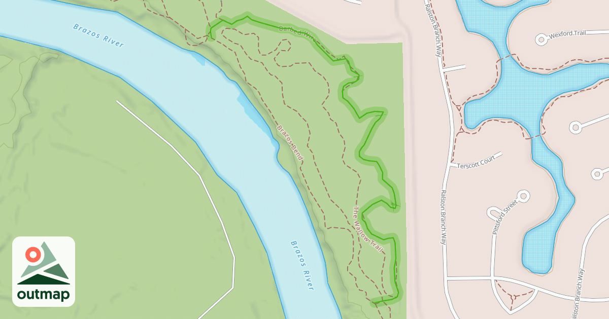 Map of Barbed Wire