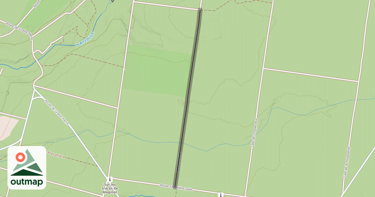 Map of Laie d'Artoise