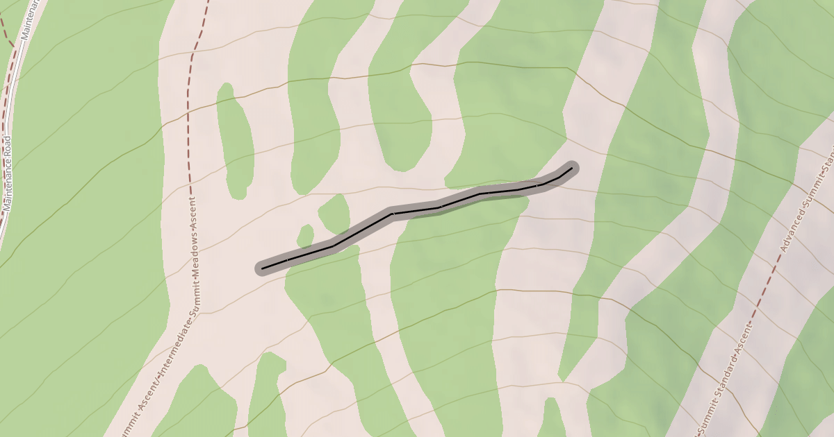 Map preview of Liftline Cut-thru