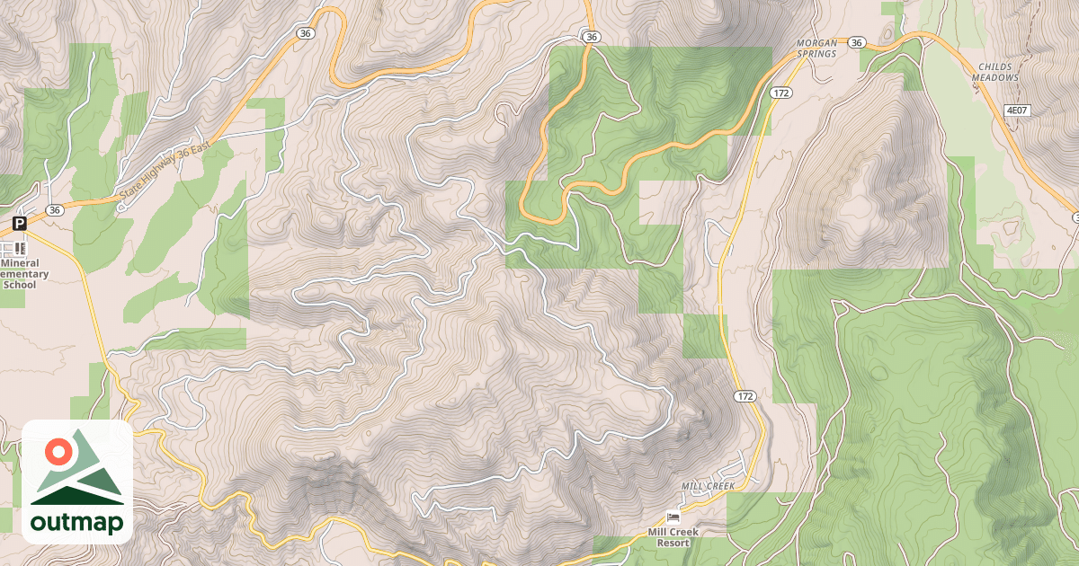 Map of MORGAN HILL