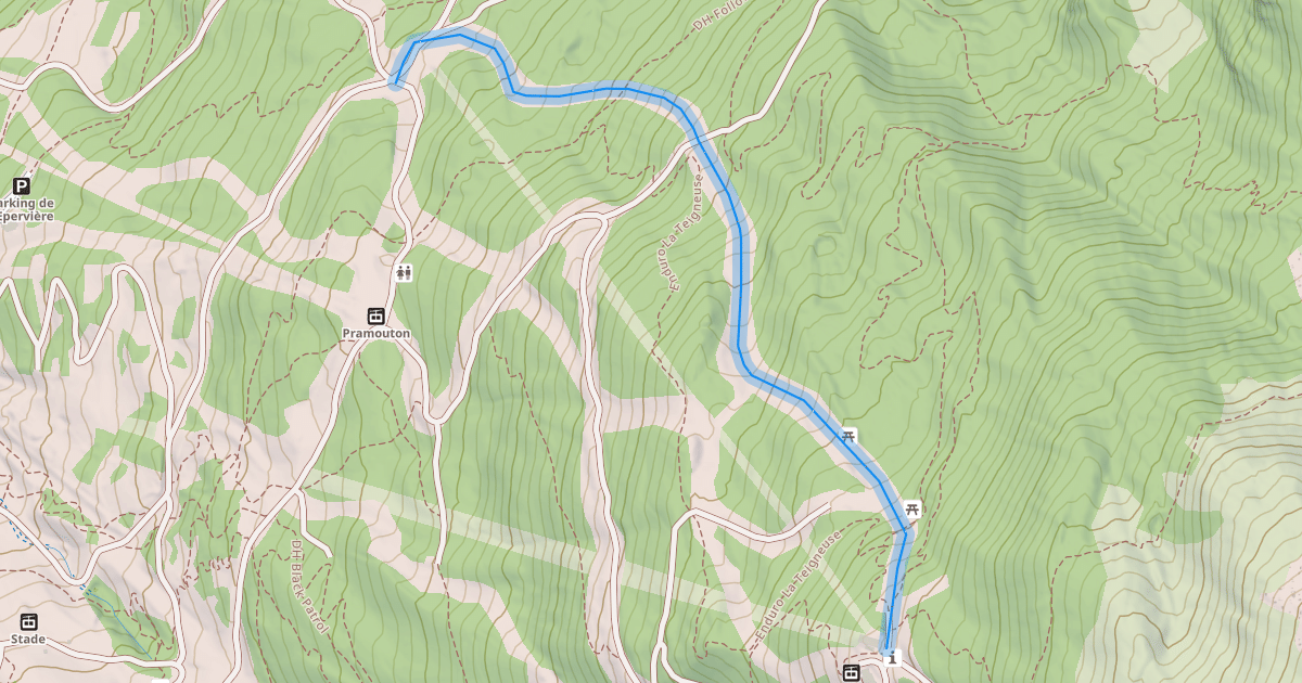 Map preview of Myrtilles