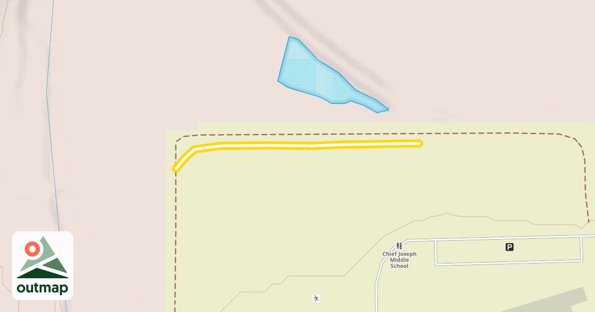 Map of Chief Joseph Middle School Track