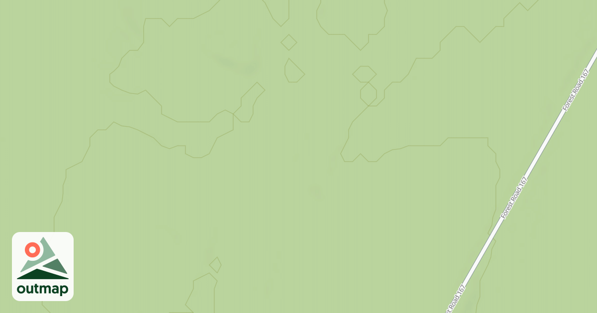 Map of FR 167E