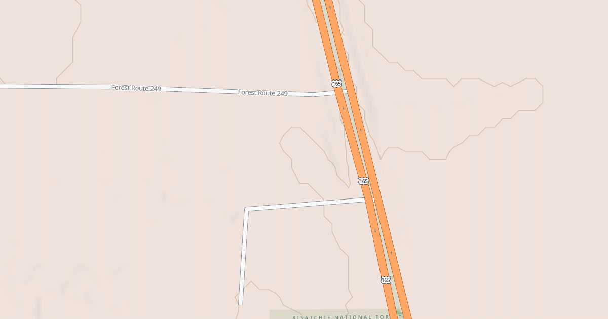 Map preview of USFS Motor Vehicle Use Map Roads {8B96461D-EF63-4A69-A44F-953B5C18E6BF}