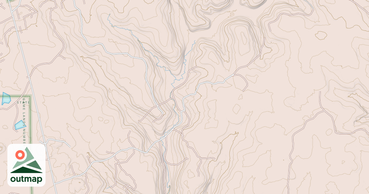 Map of RED LICK