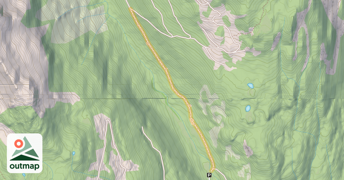 Map of Roe Creek Road