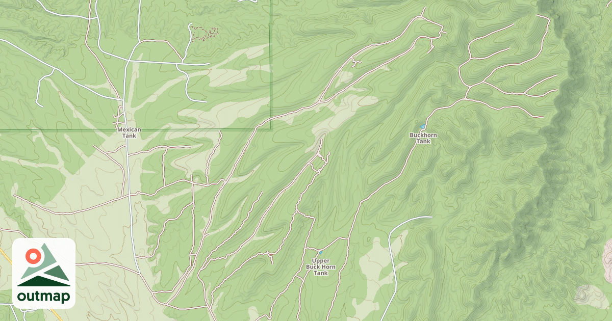 Map of USFS National Forest System Roads {9A1E7245-997F-45AE-9B60-5B1AB1986A69}