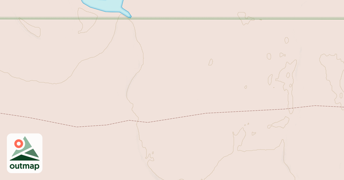 Map of Iditarod National Historic Trail