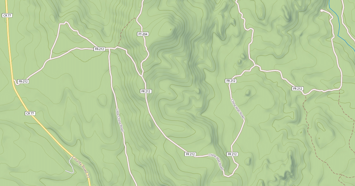 Map preview of CHINA WALL