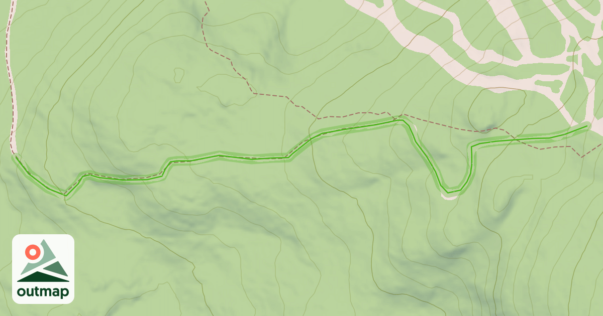 Map of Hudson Highway