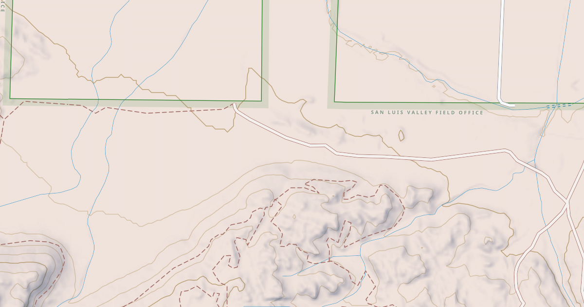Map preview of BLM National GTLF Public Motorized Roads abdba248-01c9-4bf3-b6b7-93446a927835