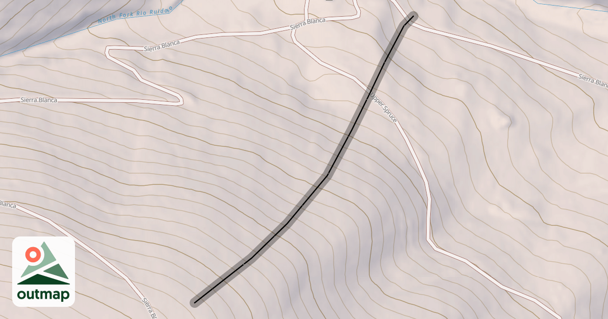 Map of Roy's Run
