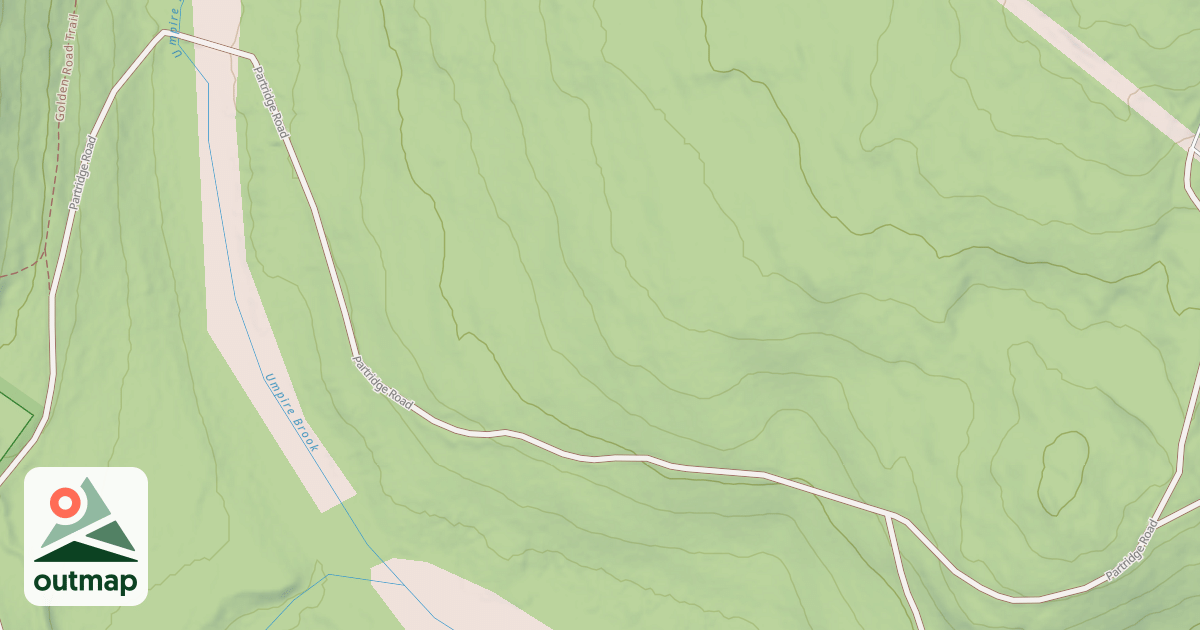 Map of Partridge Road Trail