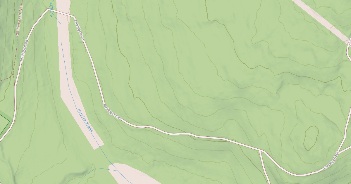 Map preview of Partridge Road Trail