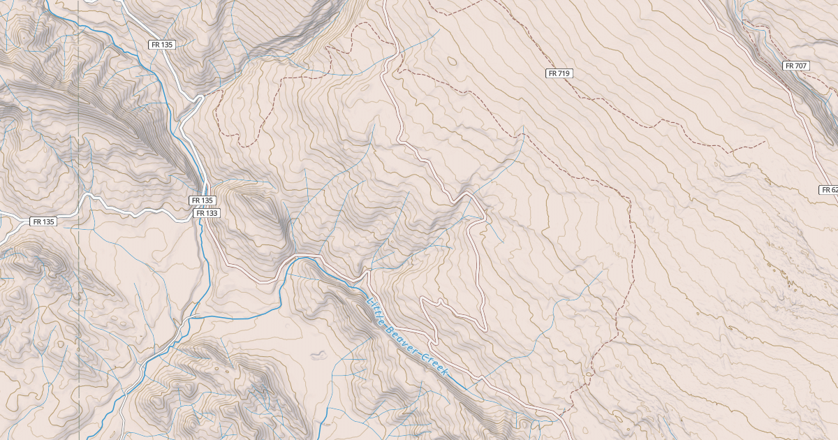 Map preview of Rocky Canyon