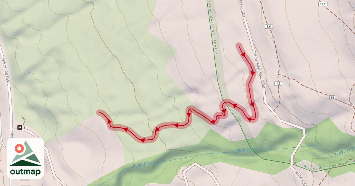 Map of Black Sheep Trail