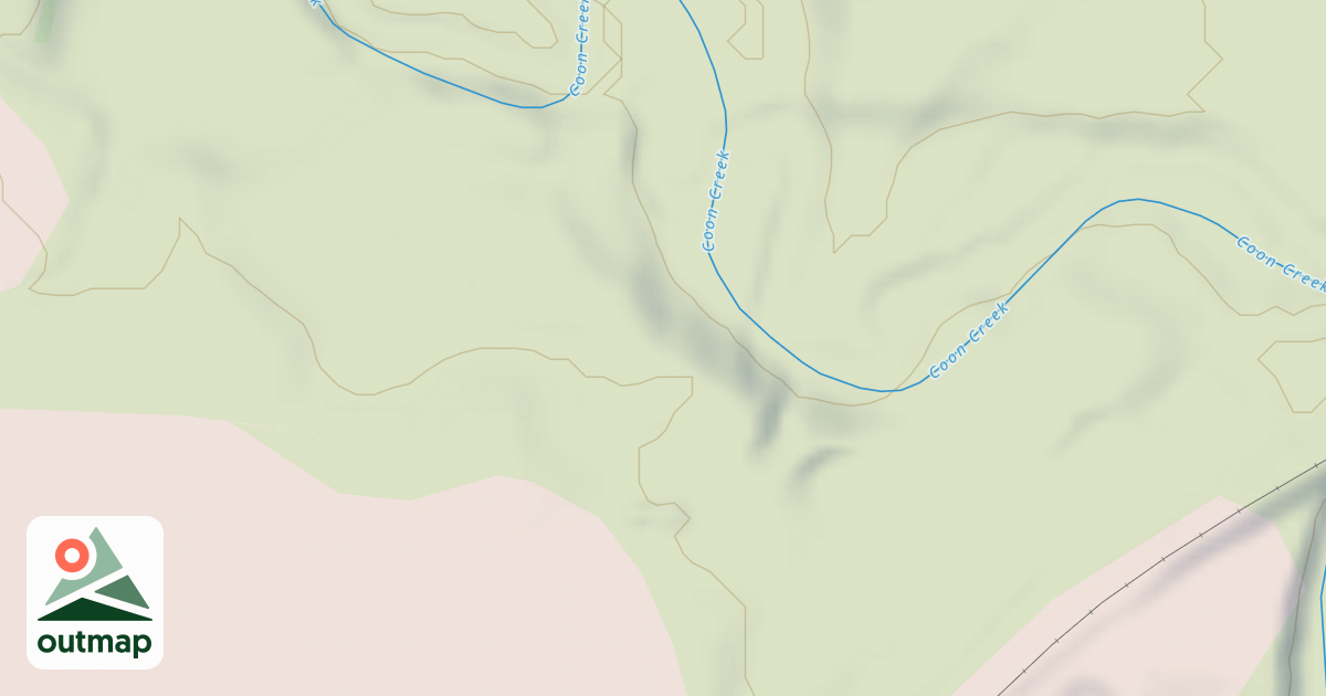 Map of Shady Oaks Native Prairie Adventure Trails