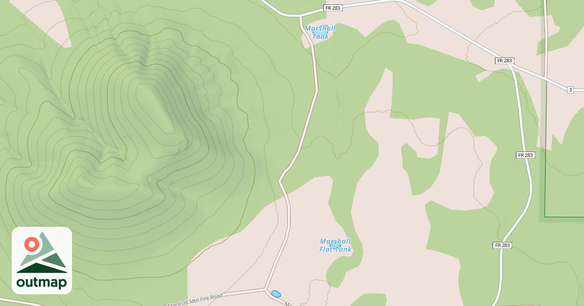 Map of MARSHALL T.S SPURS